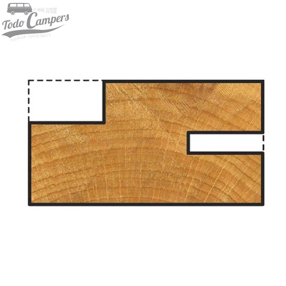 corte de la fresa de 1,5 mm de grosor