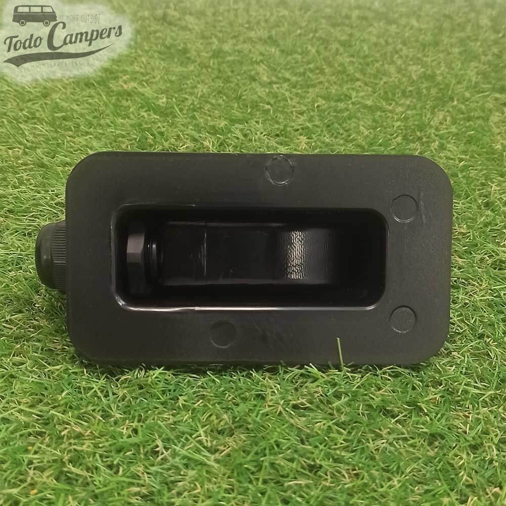 Vista inferior del Pasatecho de 1 vía negro