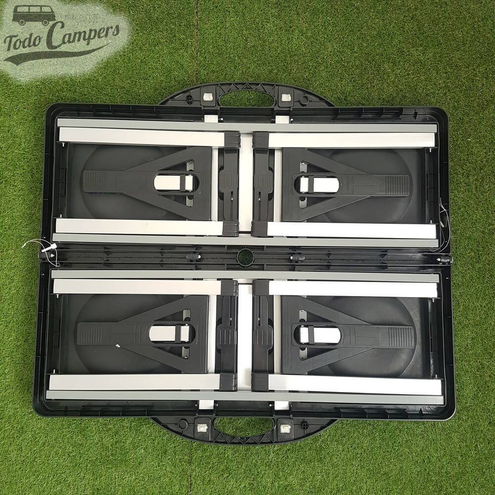 mesa plegable camping cómoda para transportar