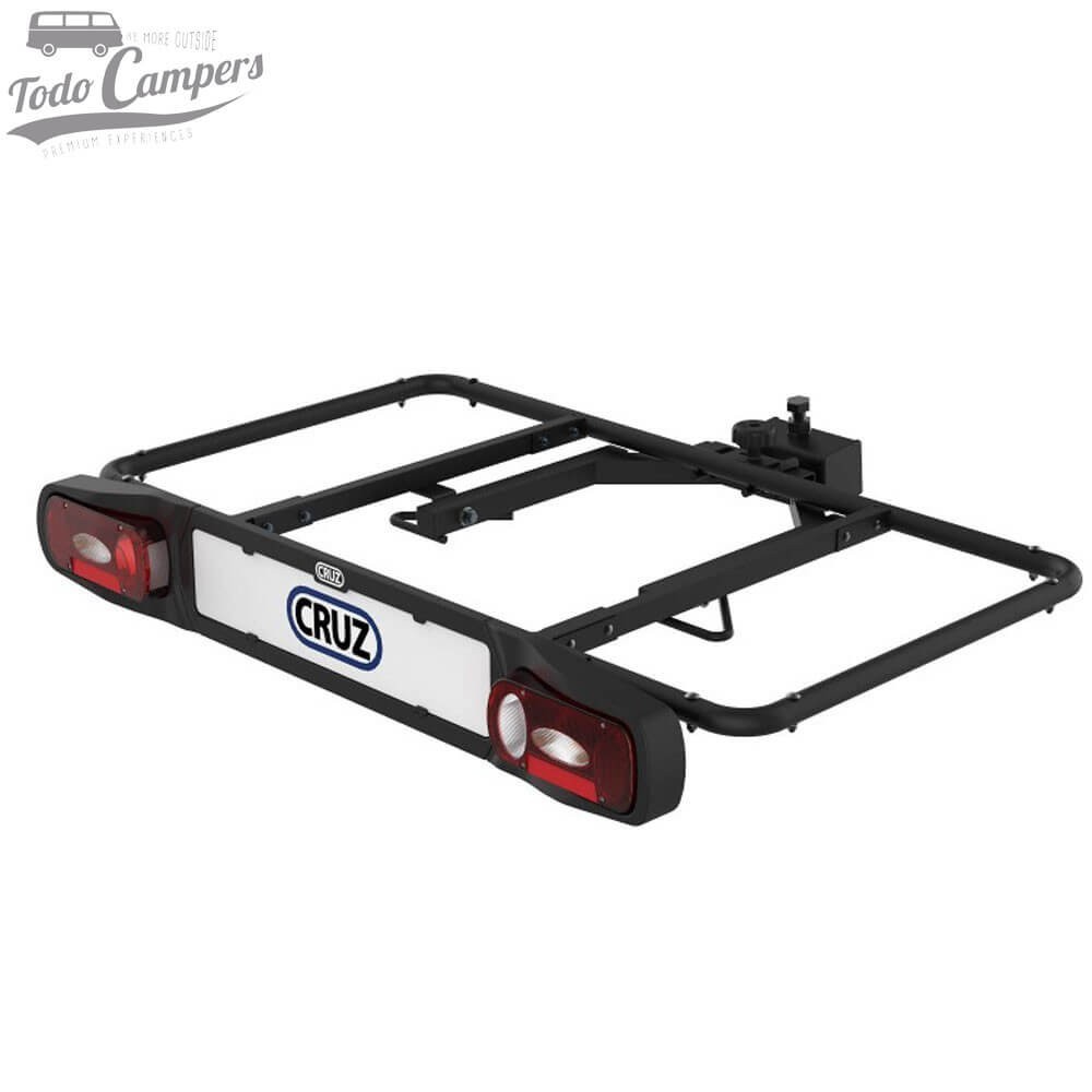Plataforma multiusos com porta-matrícula Cruz Tailo EUR para bola de reboque