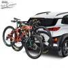 Portabicicletas para bola de remolque para transportar 3 bicicletas