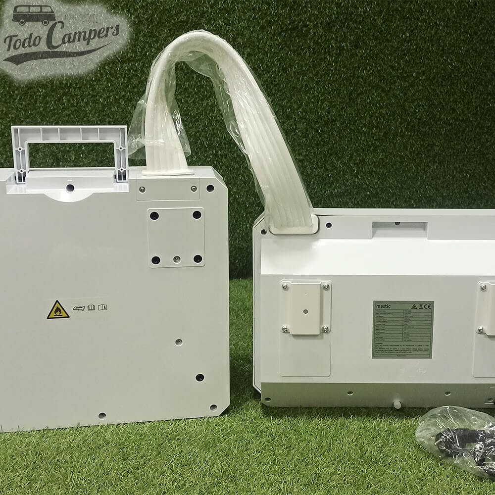 parte trasera de las dos partes del aire Mestic SPA-3000