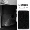 Alcatifa autocolante de feltro para revestimentos Compass cor Preto - Metros 2 x 2,5 m