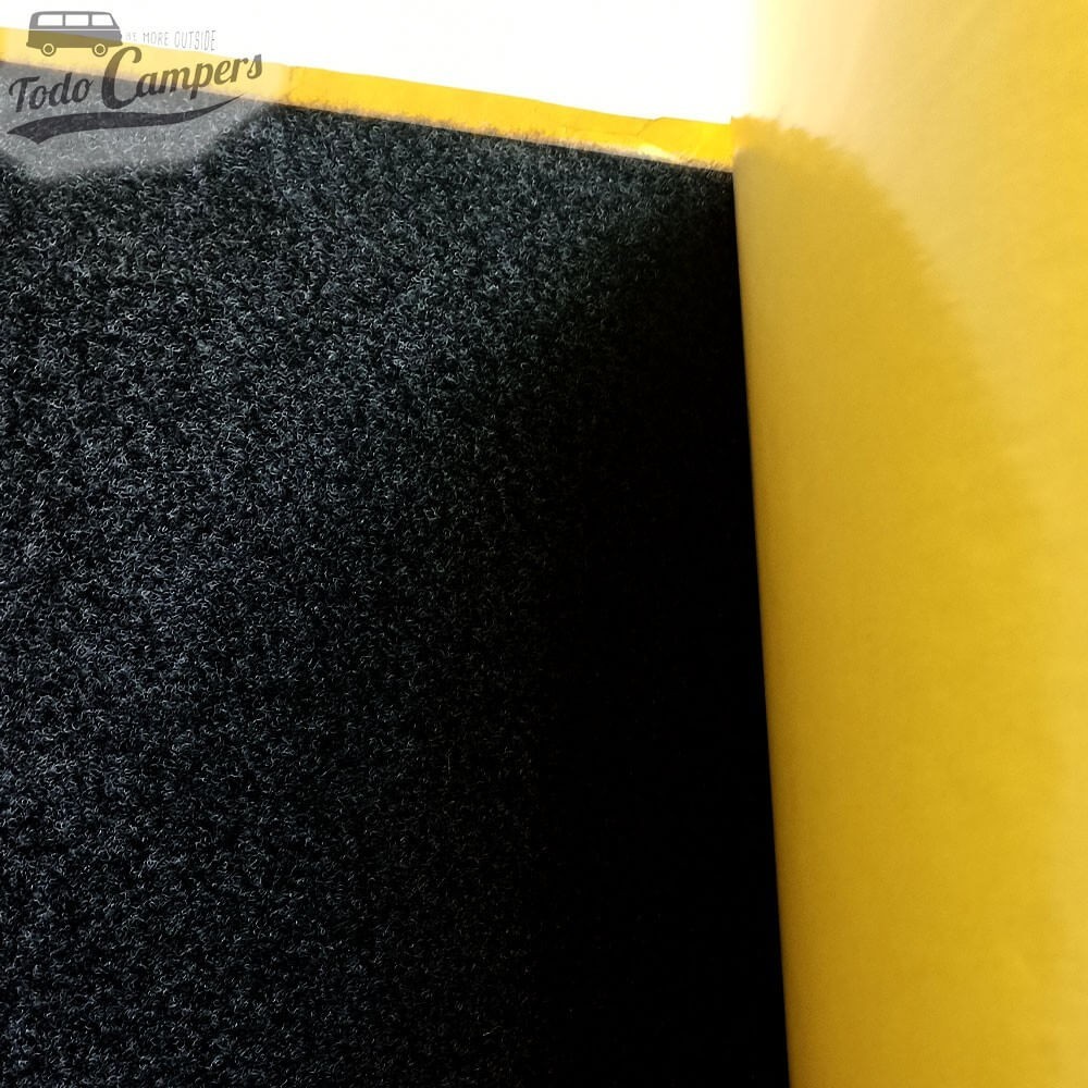 Moqueta Compass color Negro - autoadhesivo