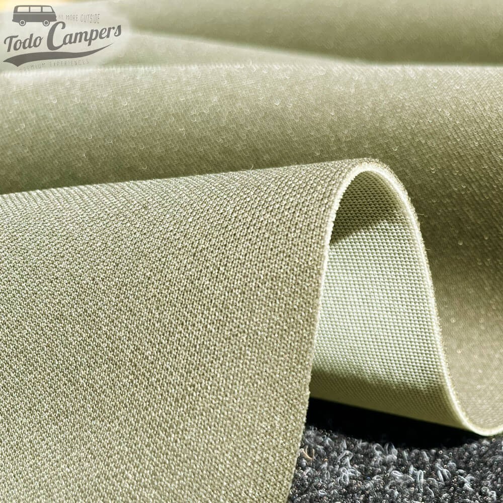 Tela foamizada para revestimientos Portland Spirit color Beige - Al corte