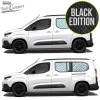 Aislantes térmicos BLACK EDITION para Berlingo, Partner, Rifter, Combo, ProAce City y Doblò - Habitáculo (ventanas laterales)