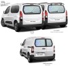 Cortinas Isotérmicas BLACK EDITION para Berlingo, Partner, Rifter, Combo, ProAce City e Doblò - Abertura Traseira