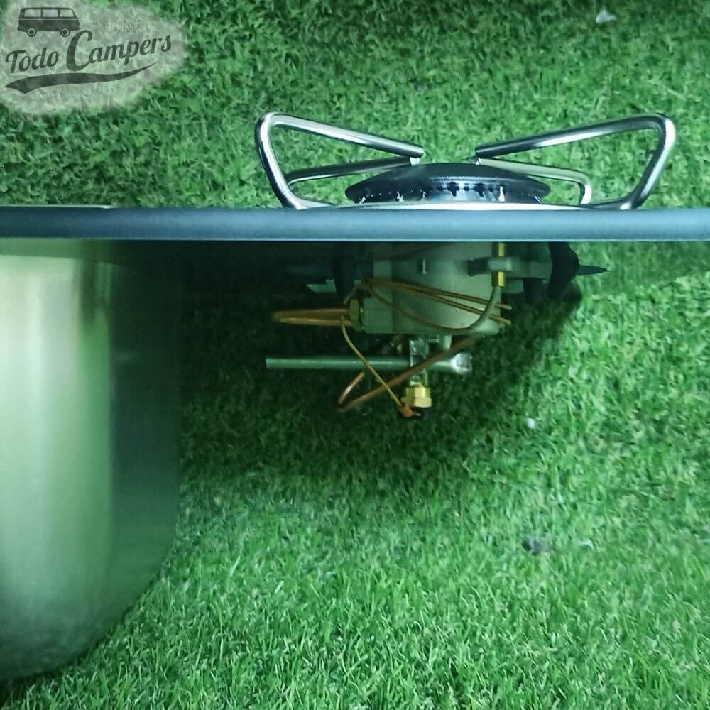 Perfil do  queimador da placa de fogão de 1 bico Carbest