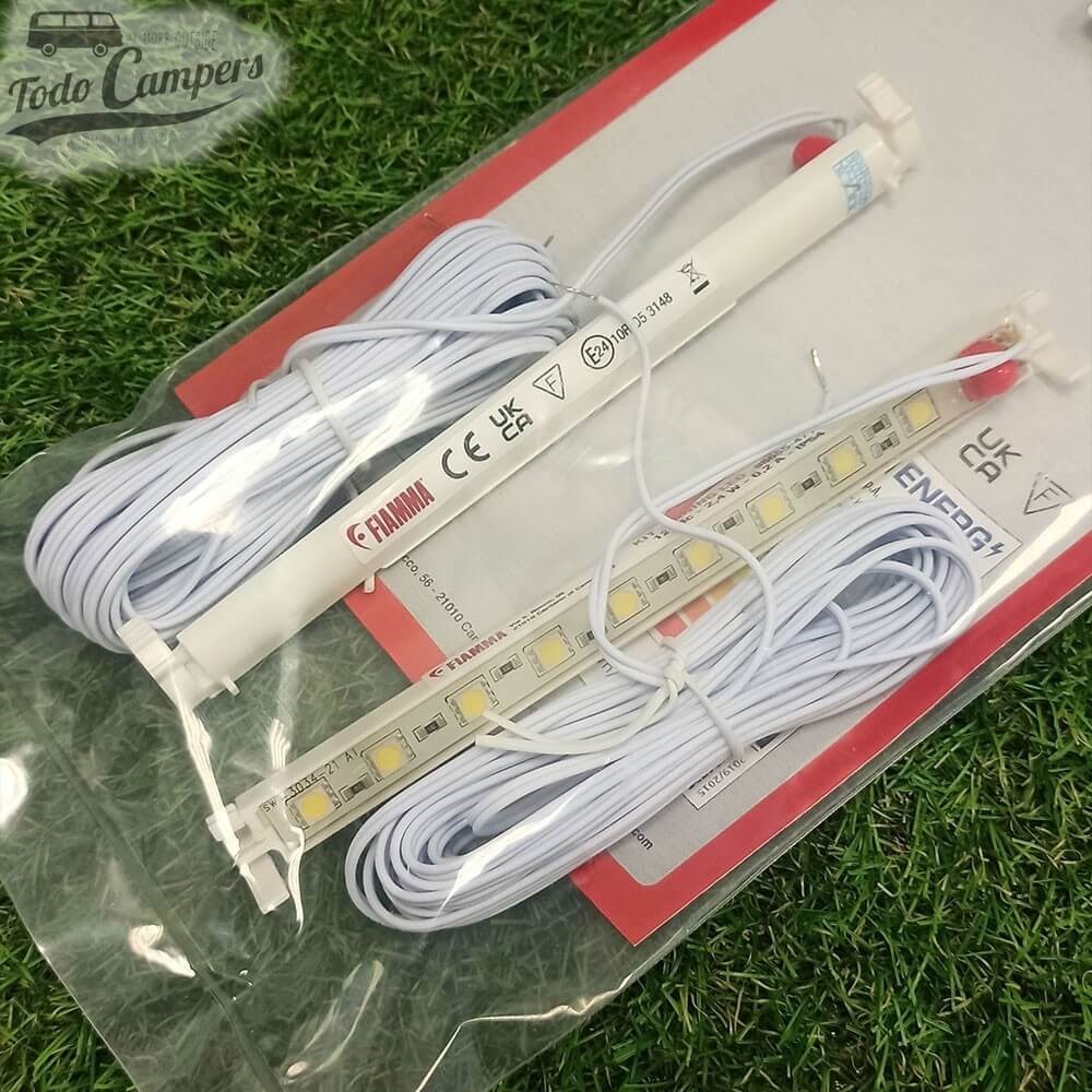 Barras Led Fiamma Awning LED para colocar en la barra frontal de toldos Fiamma F45s y F65s