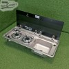 Fregadero-Cocina 2 quemadores MO9722R - Dometic