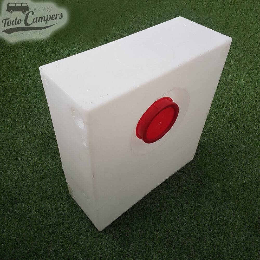 Depósito de água de 55 L.