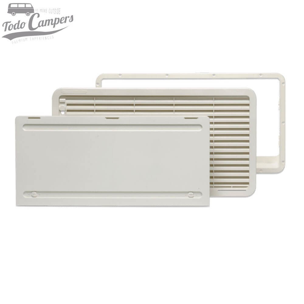 Rejilla de ventilación con tapa de invierno para de frigoríficos camper grandes o doble puerta - LS 300