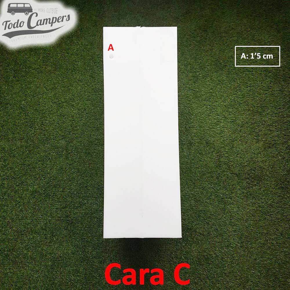 Cara C Depósito de agua de 72 L. Depósito de aguas limpias y grises para tu furgoneta, autocaravana o caravana