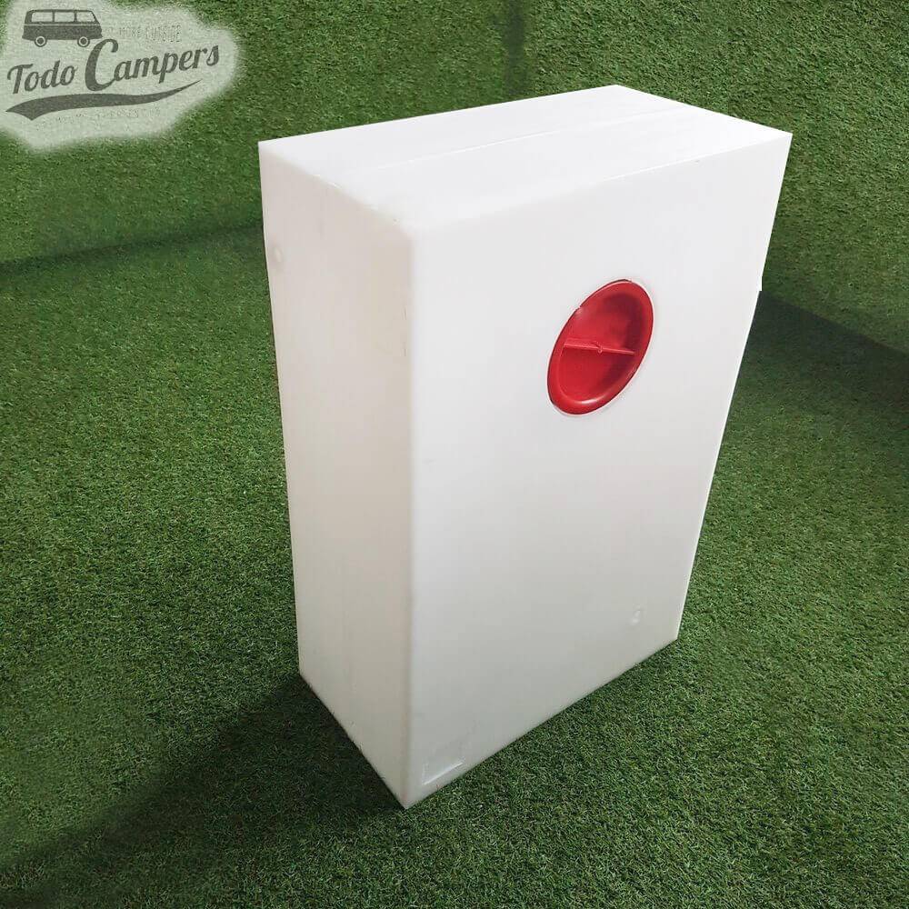 Depósito de água de 72 L.