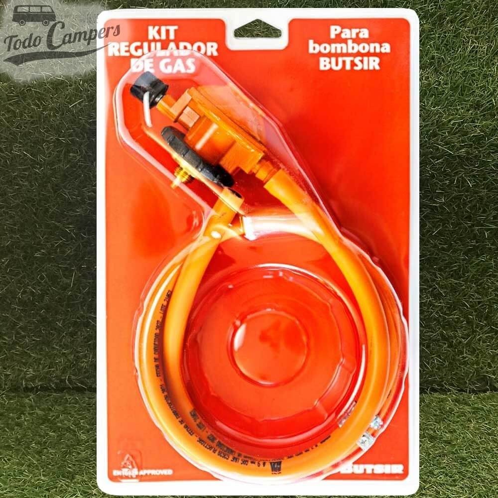 Kit regulador de gas butano Butsir (Bombona naranja)