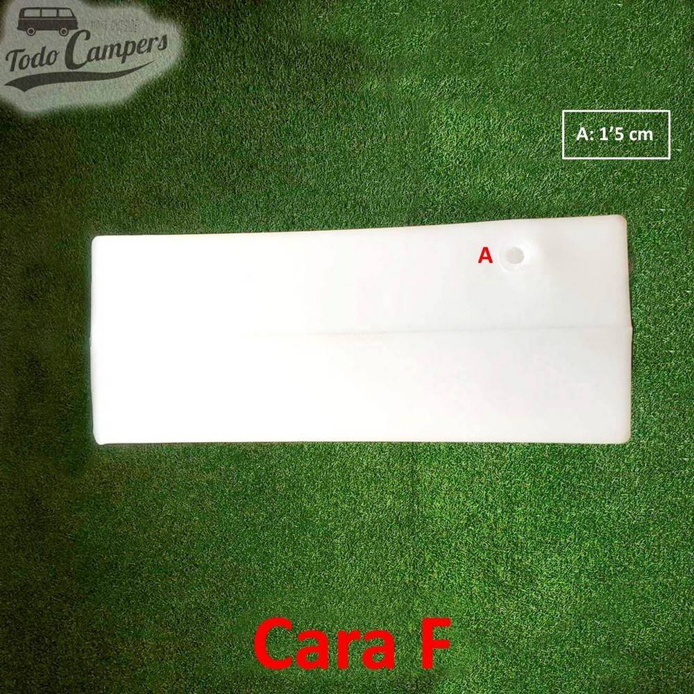 Cara F Depósito de agua de 84 L. Depósito de aguas limpias y grises para tu furgoneta, autocaravana o caravana