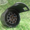 Adaptador con 13 pins en caravana o remolque y 7 en coche