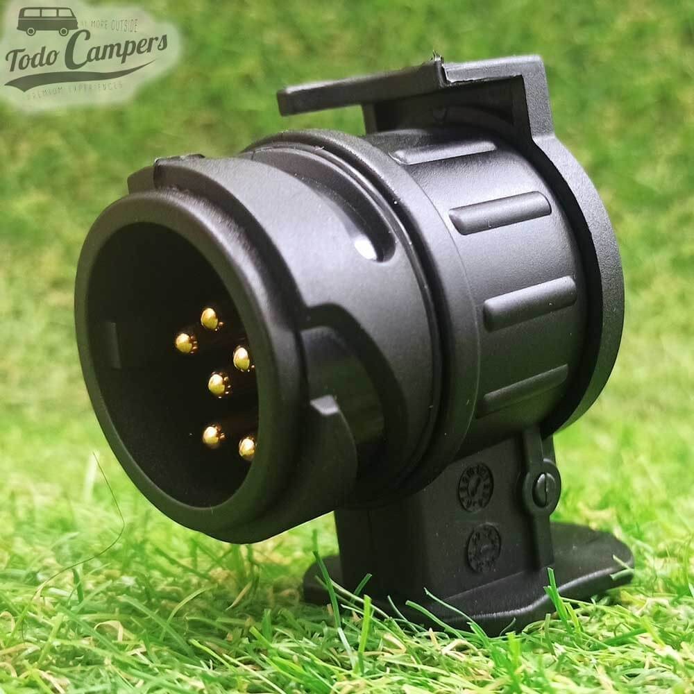 Adaptador de 12 V de 13/7 polos (13 polos veículo - 7 caravana ou reboque) - Carbest