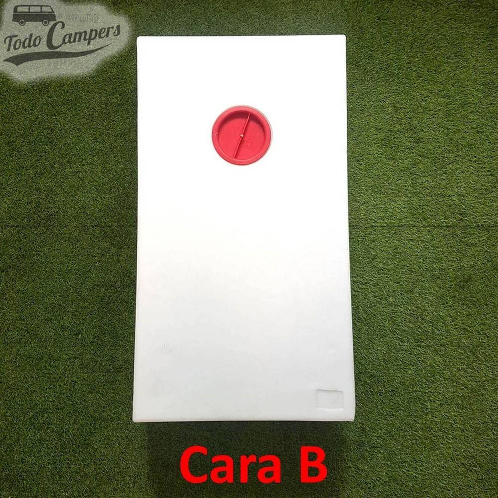 Cara B Depósito de agua de 84 L. Depósito de aguas limpias y grises para tu furgoneta, autocaravana o caravana