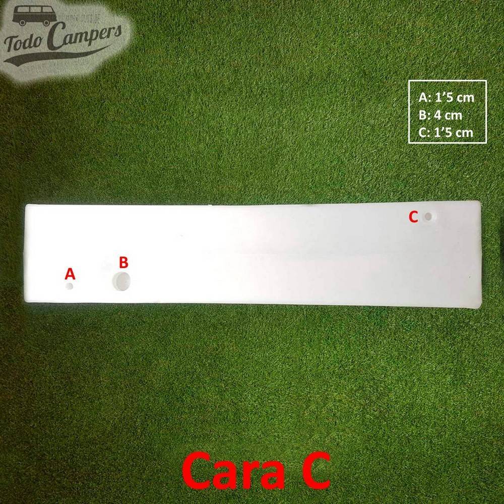 Cara C Depósito de agua de 84 L. Depósito de aguas limpias y grises para tu furgoneta, autocaravana o caravana