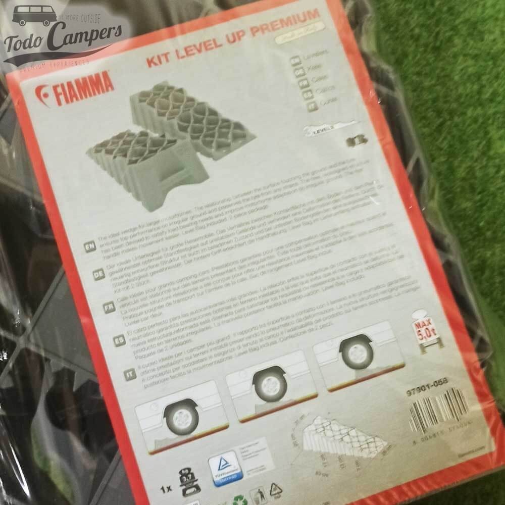 Instruções do Kit Level Up Premium de Fiamma