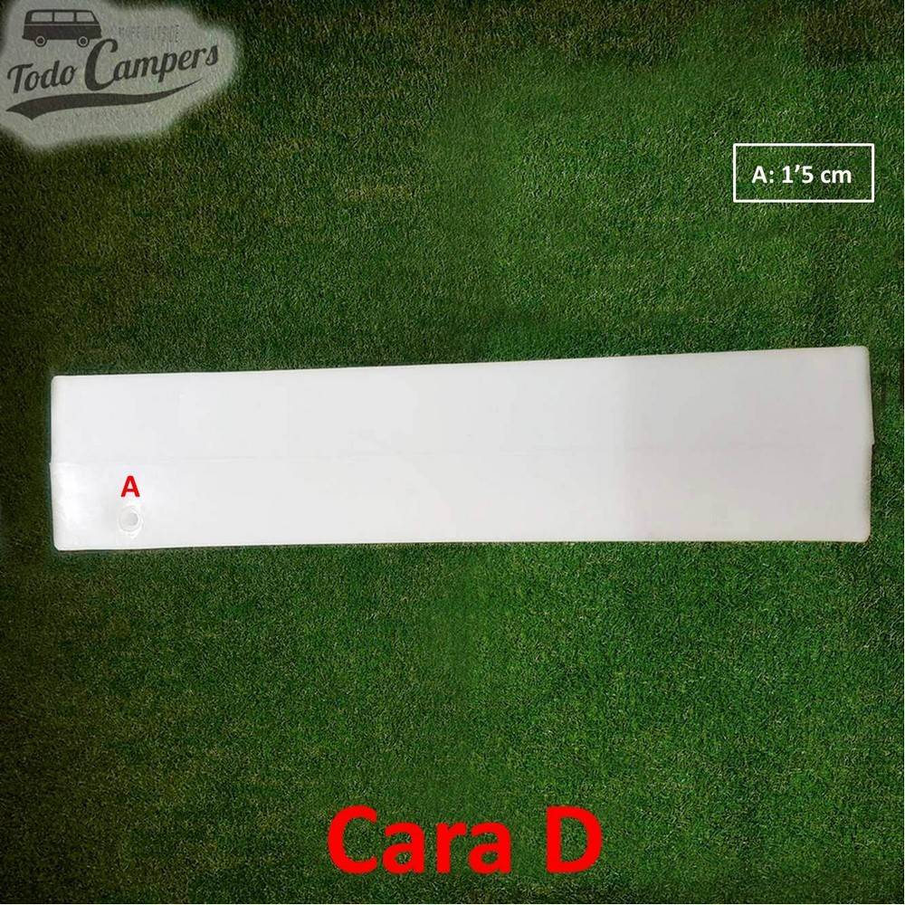 Cara D Depósito de agua de 84 L. Depósito de aguas limpias y grises para tu furgoneta, autocaravana o caravana