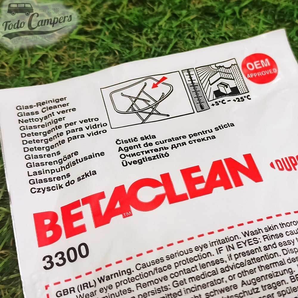 Toallita húmeda monodosis Betaclean 3300.