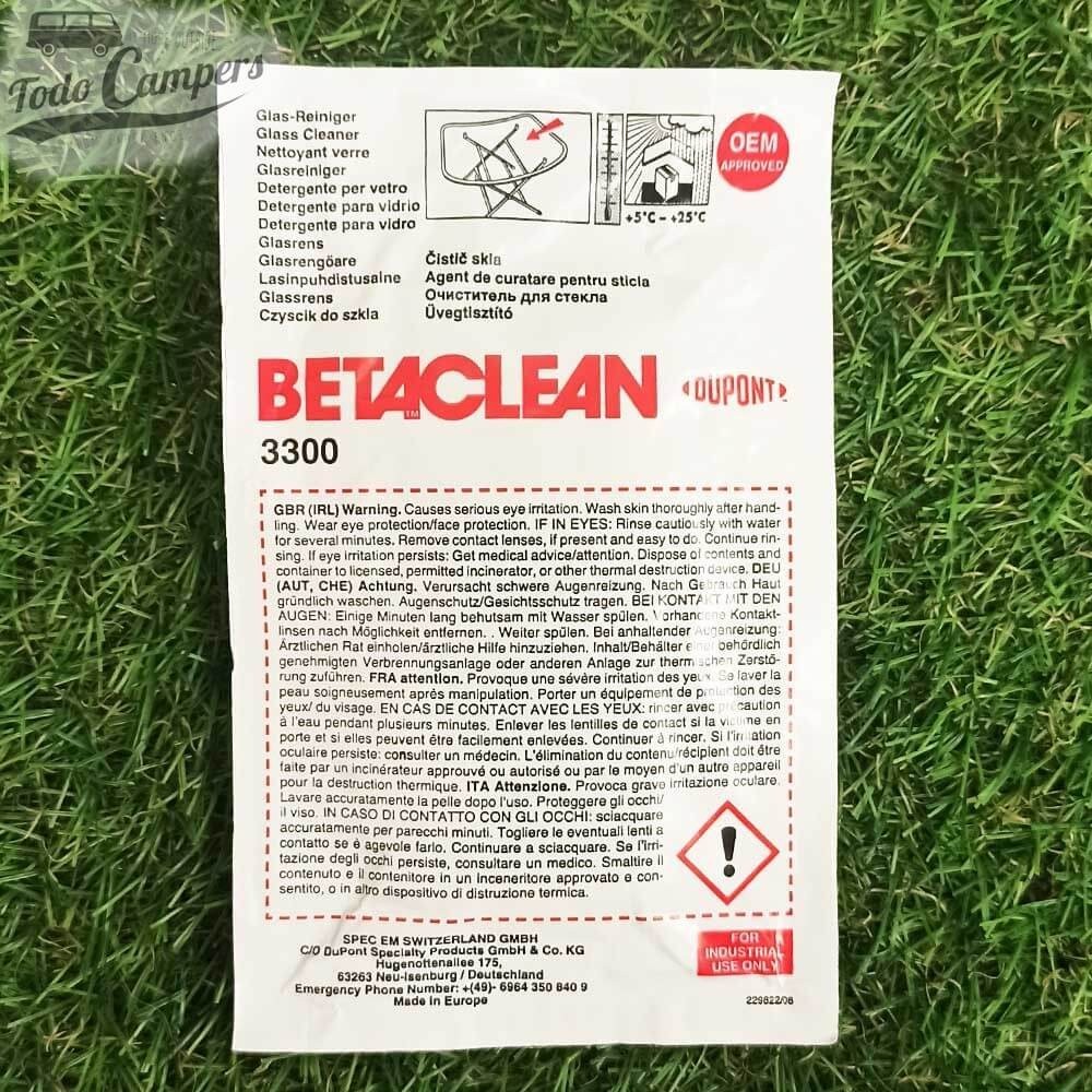 Limpiador Betaclean 3300 en toallita monodosis (1 unidad)