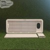Rejilla de ventilación con tapa de invierno LS 100