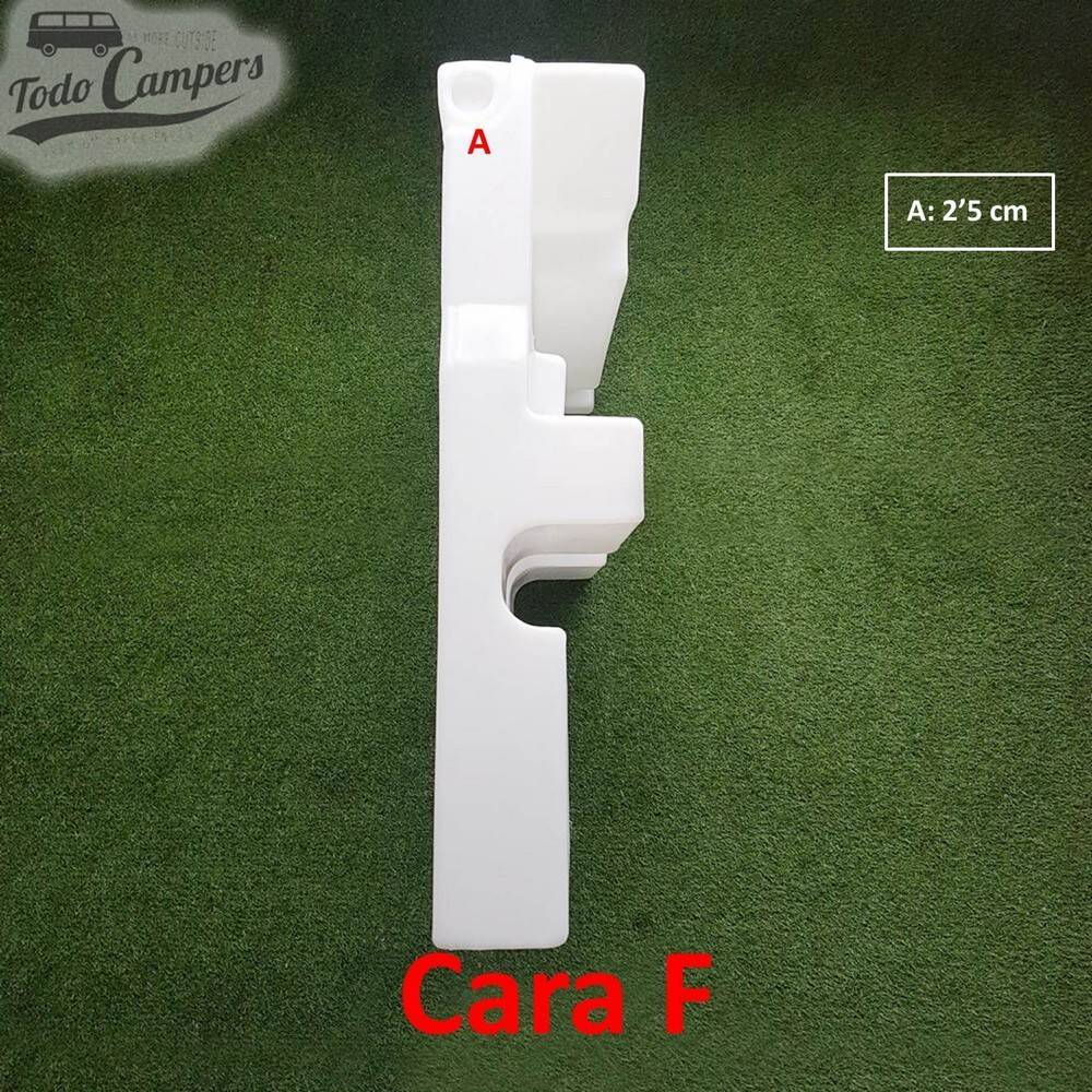 Cara F Depósito de agua 90L Ducato, Jumper y Boxer.  Desde 2007. Depósito de aguas limpias y grises para tu furgoneta