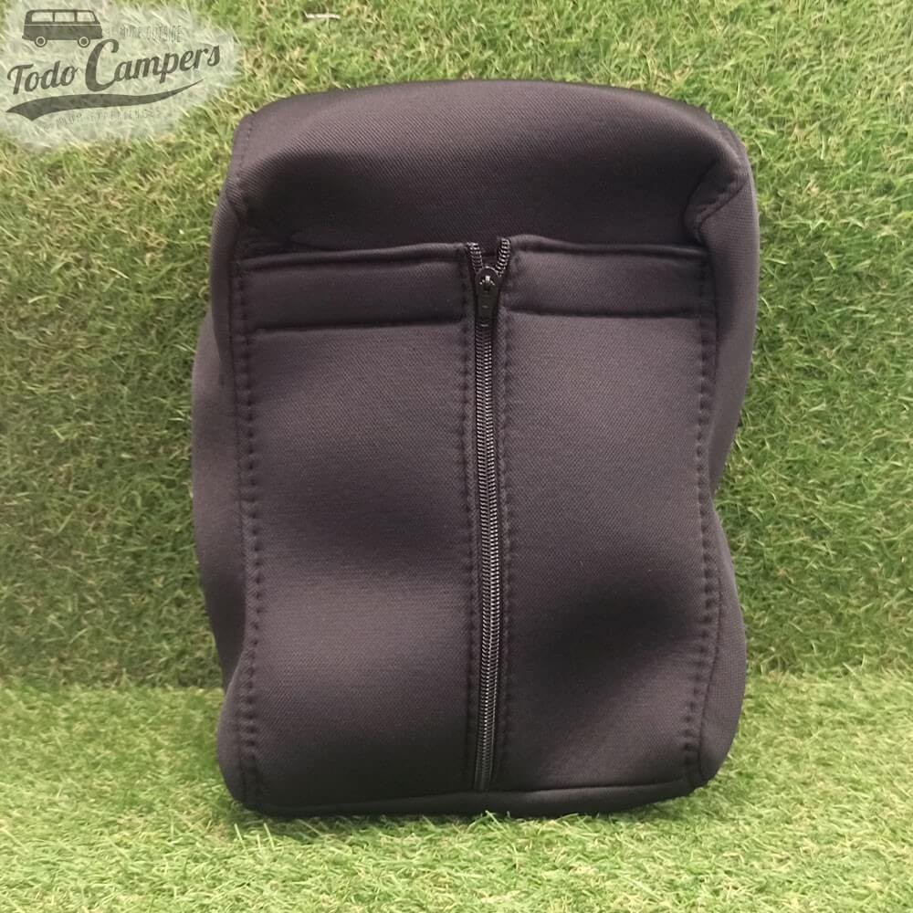 funda negra para reposacabezas CTA