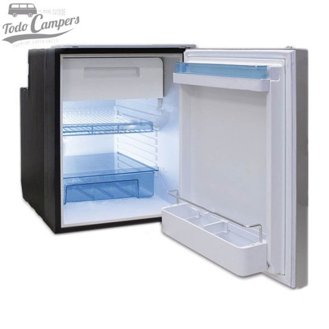 interior del Frigorífico con congelador Sanjo SVR50L de 46,5 litros