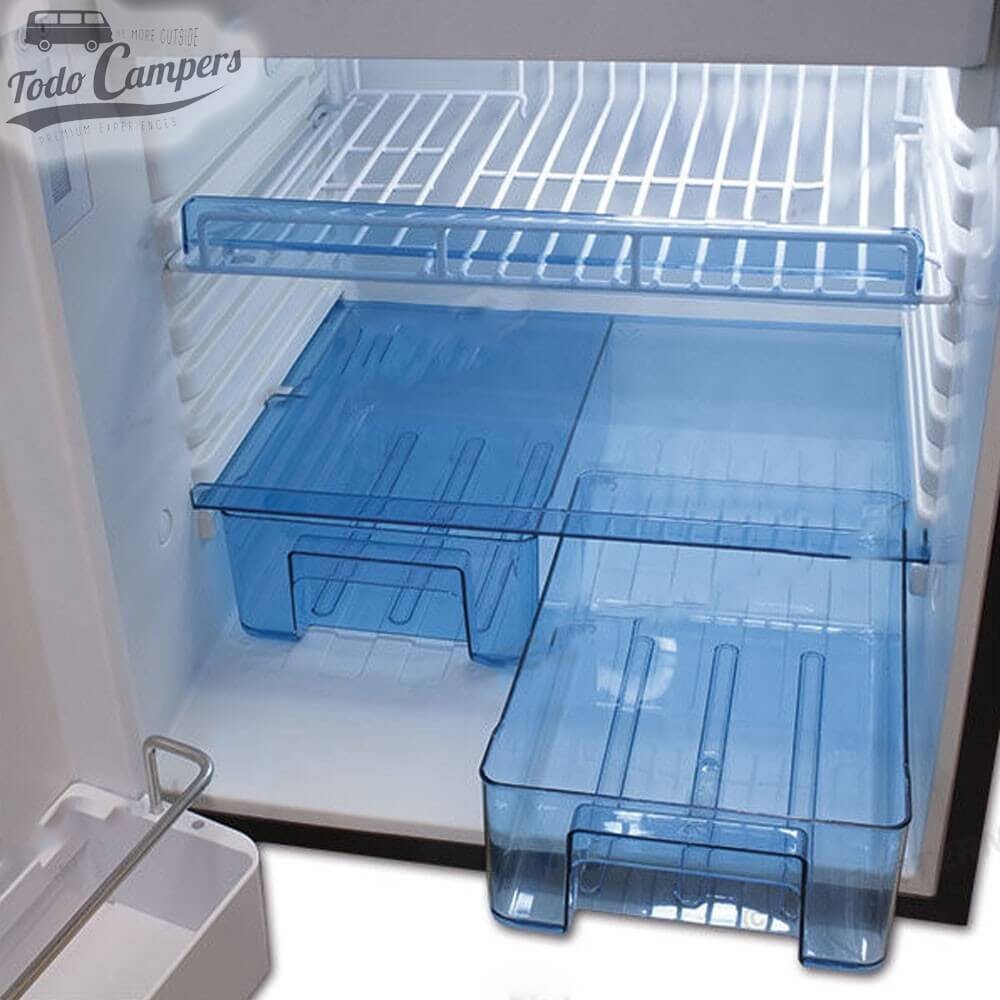 Sanjo SVR85 com duas gavetas de frutas e verduras