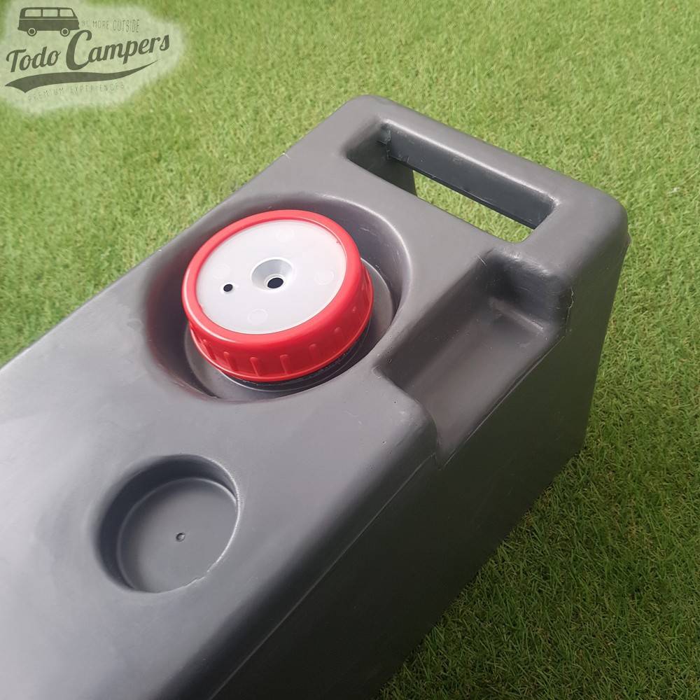 Depósito de água Volkswagen T4, T5, T6 e universal 49L. Depósito de águas limpas e cinzentas