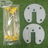 Placas y piquetas Fiamma Kit Awning Plate para patas de toldo Fiamma y Omnistore Thule