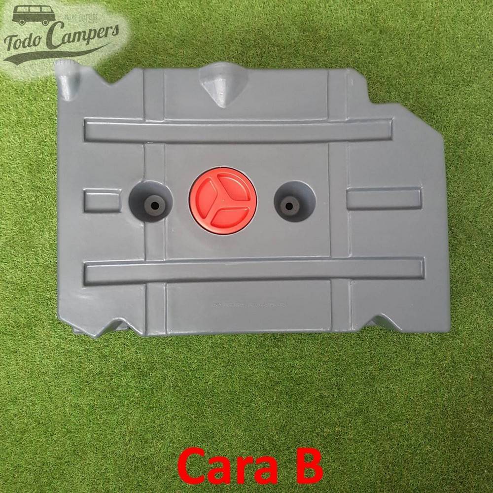 Face B Depósito de água especial Volkswagen T4 - 75L. Depósito de águas limpas e cinzentas para a sua carrinha