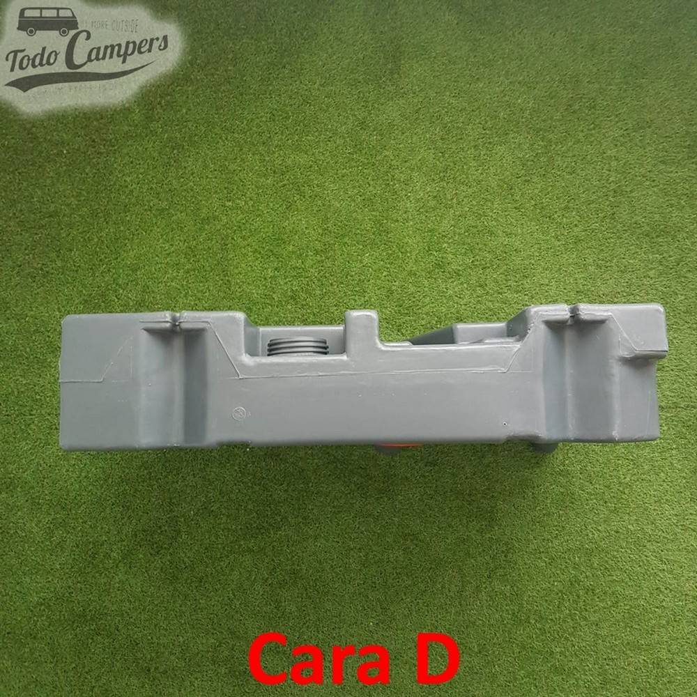Face D Depósito de água especial Volkswagen T4 - 75L. Depósito de águas limpas e cinzentas para a sua carrinha