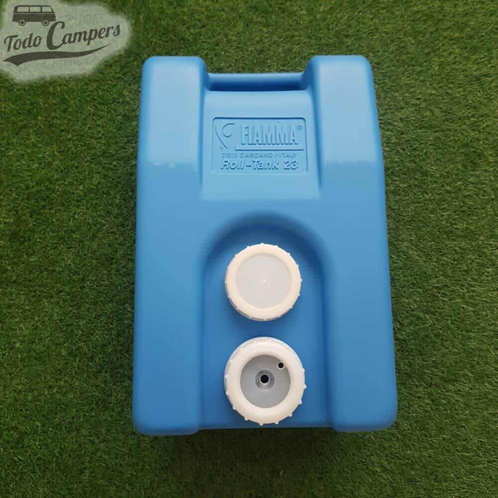 Depósito portátil de águas limpas camper. Depósito águas limpas para a sua carrinha, autocaravana ou caravana