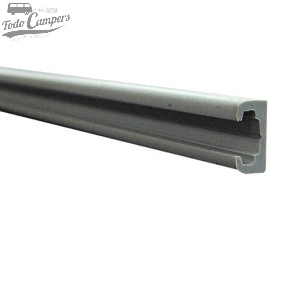 Perfil de plástico de 2,2 m para cortinas