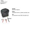 Interruptor unipolar 12V led Rojo  Explicación conectores