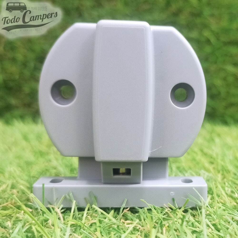 retenedor magnético de plástico ABS de color gris