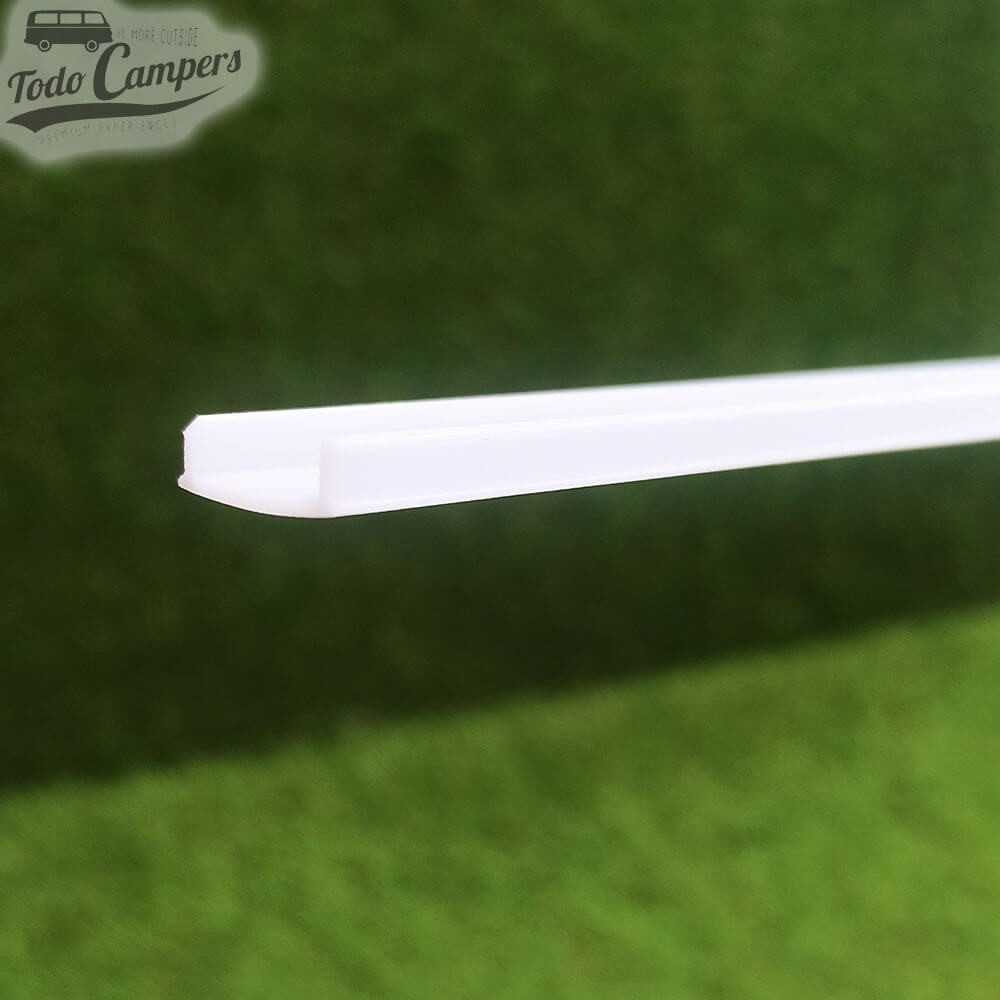 parte traseira da tampa opaca para tiras LED de menos de 1 cm