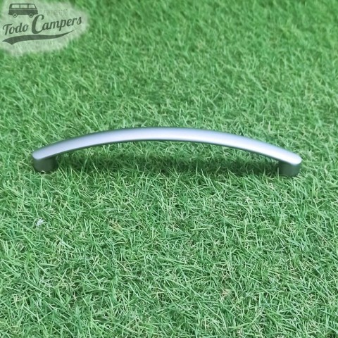 Tirador para puertas metálico color Plata mate - 172 mm