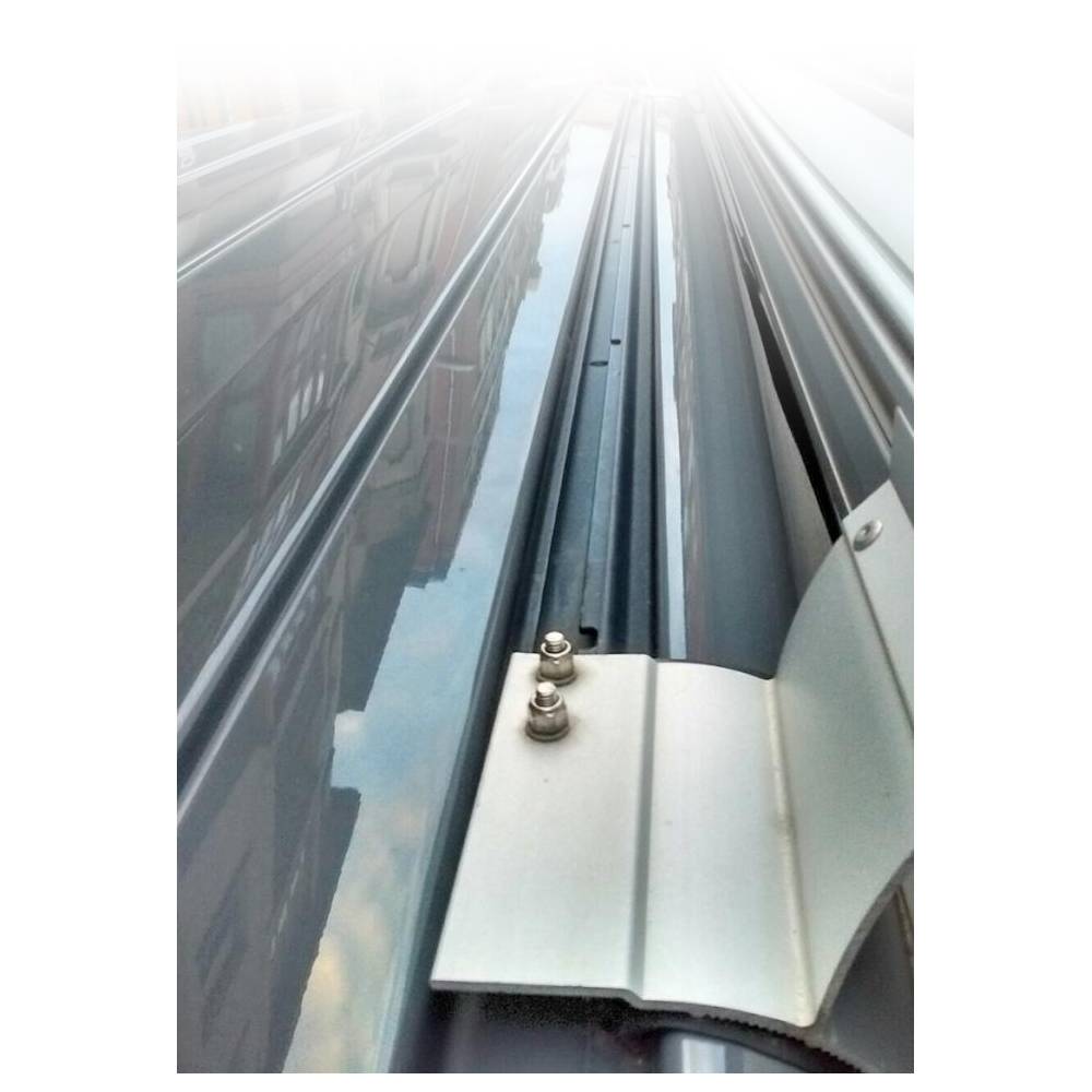 Techo de furgoneta con guía