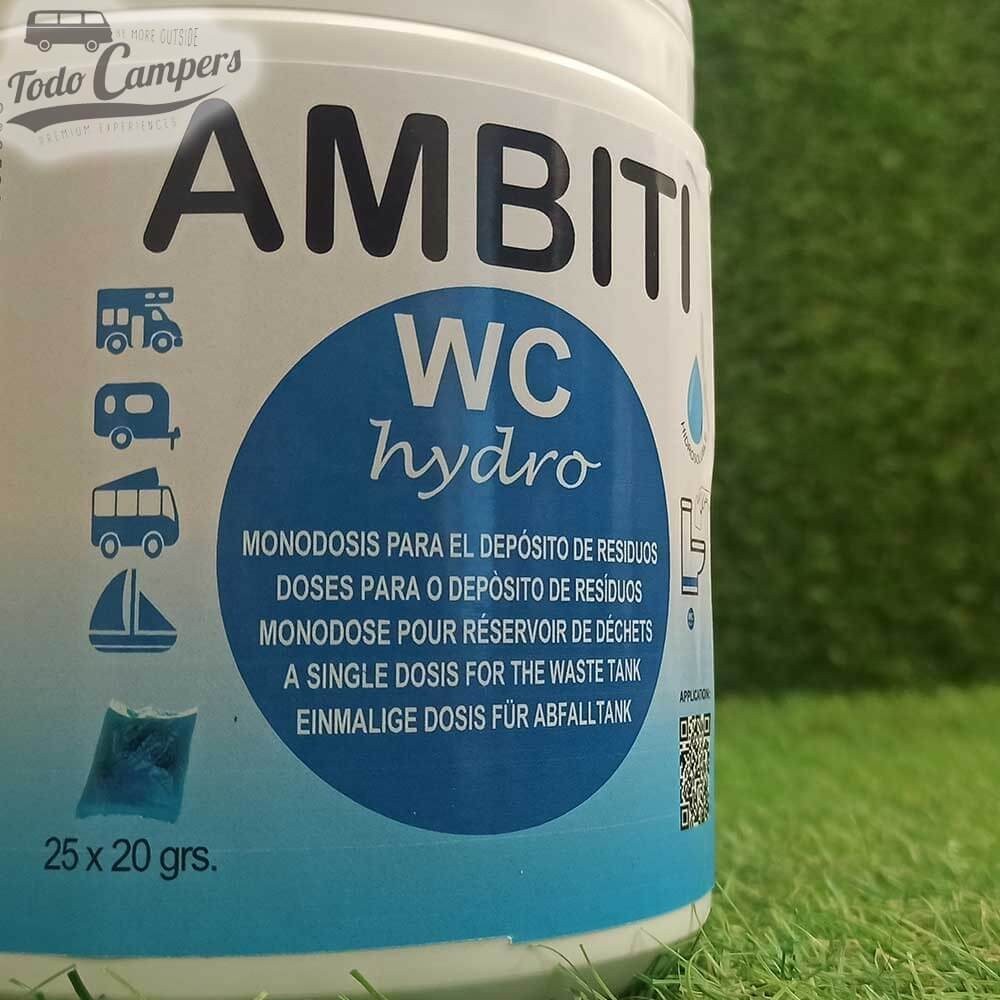 25 monodosis de aditivo azul perfumado