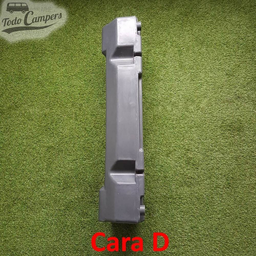 Face D Depósito de água exterior Volkswagen T3 - 45L. Depósito de águas limpas e cinzentas para a sua carrinha