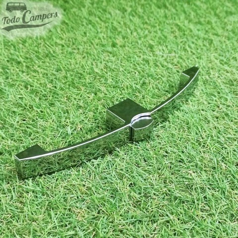 Tirador de plástico con cierre para puertas color Plata Cromo - 187 mm