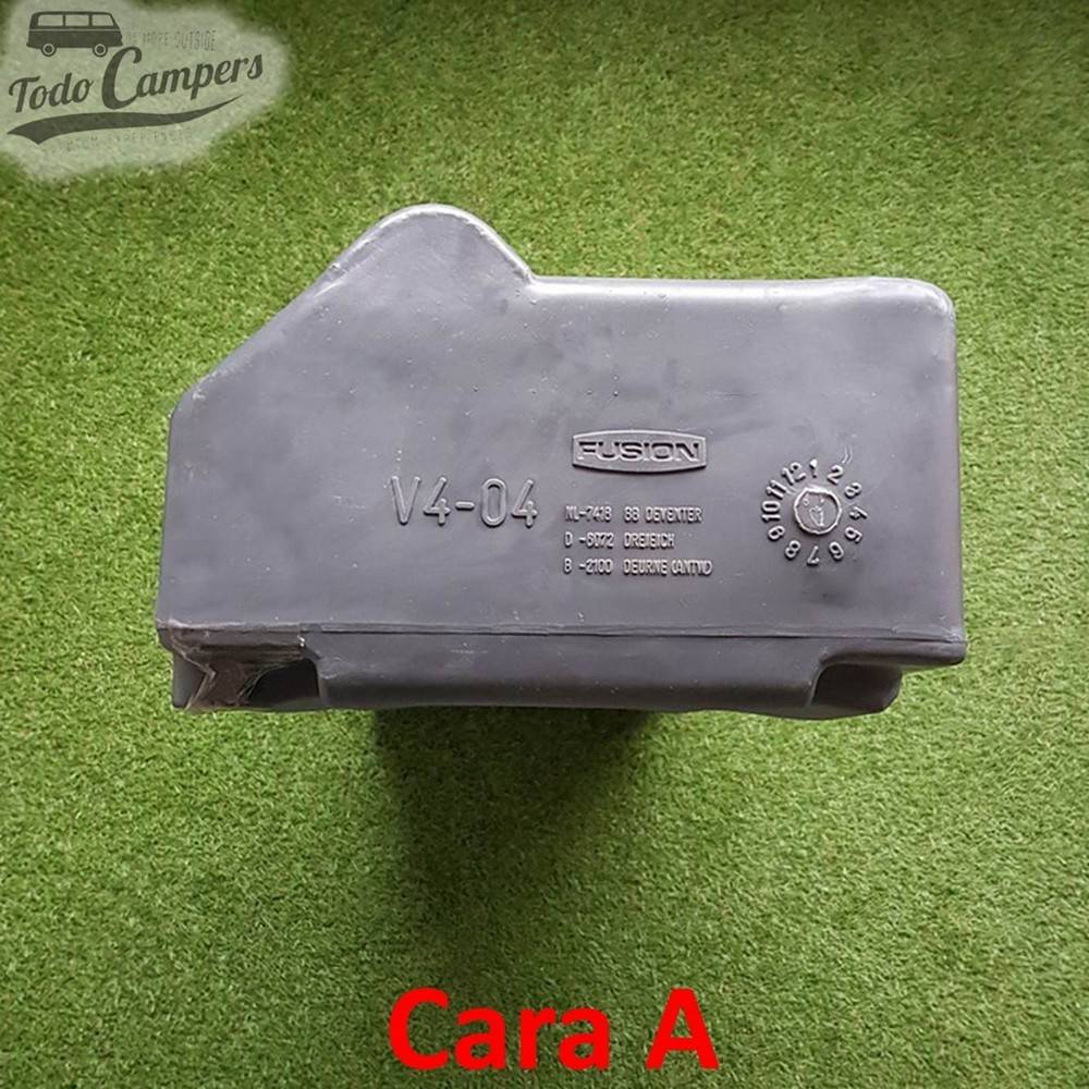Face A Depósito de água exterior Volkswagen T3 - 45L. Depósito de águas limpas e cinzentas para a sua carrinha