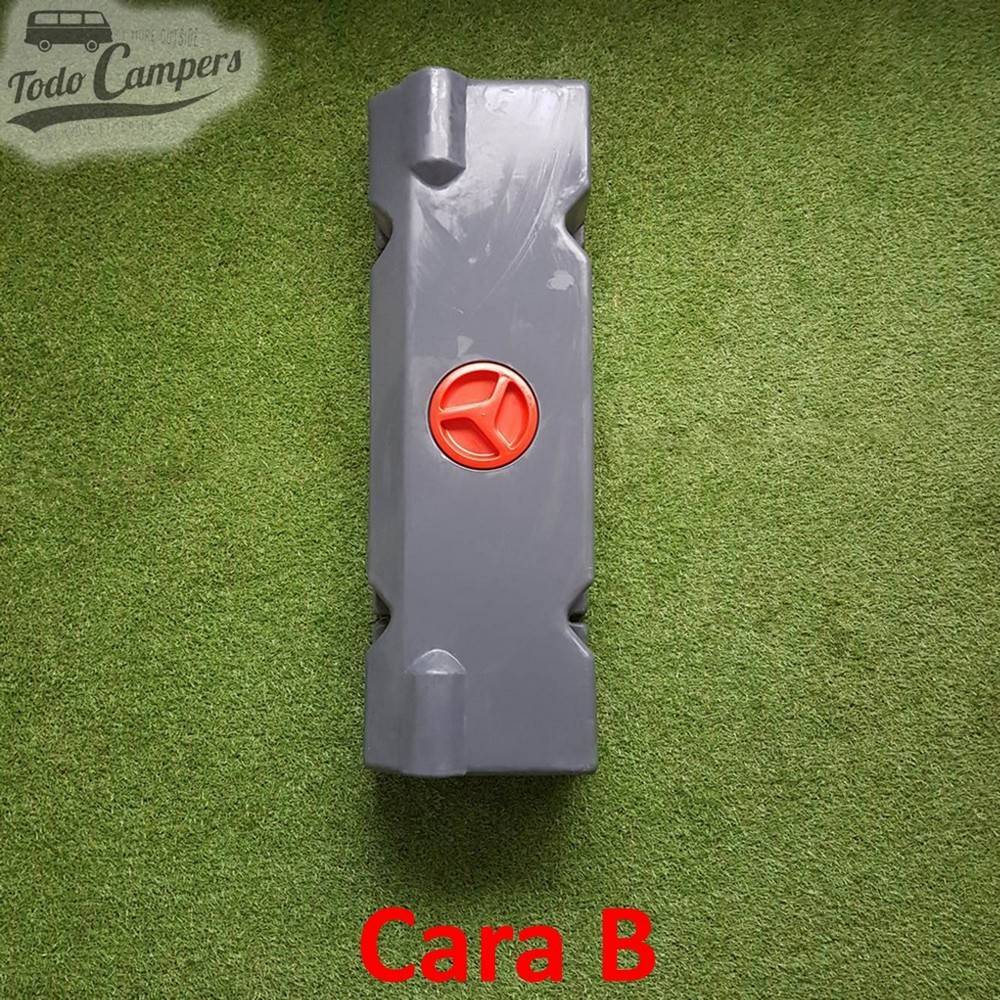 Face B Depósito de água exterior Volkswagen T3 - 45L. Depósito de águas limpas e cinzentas para a sua carrinha