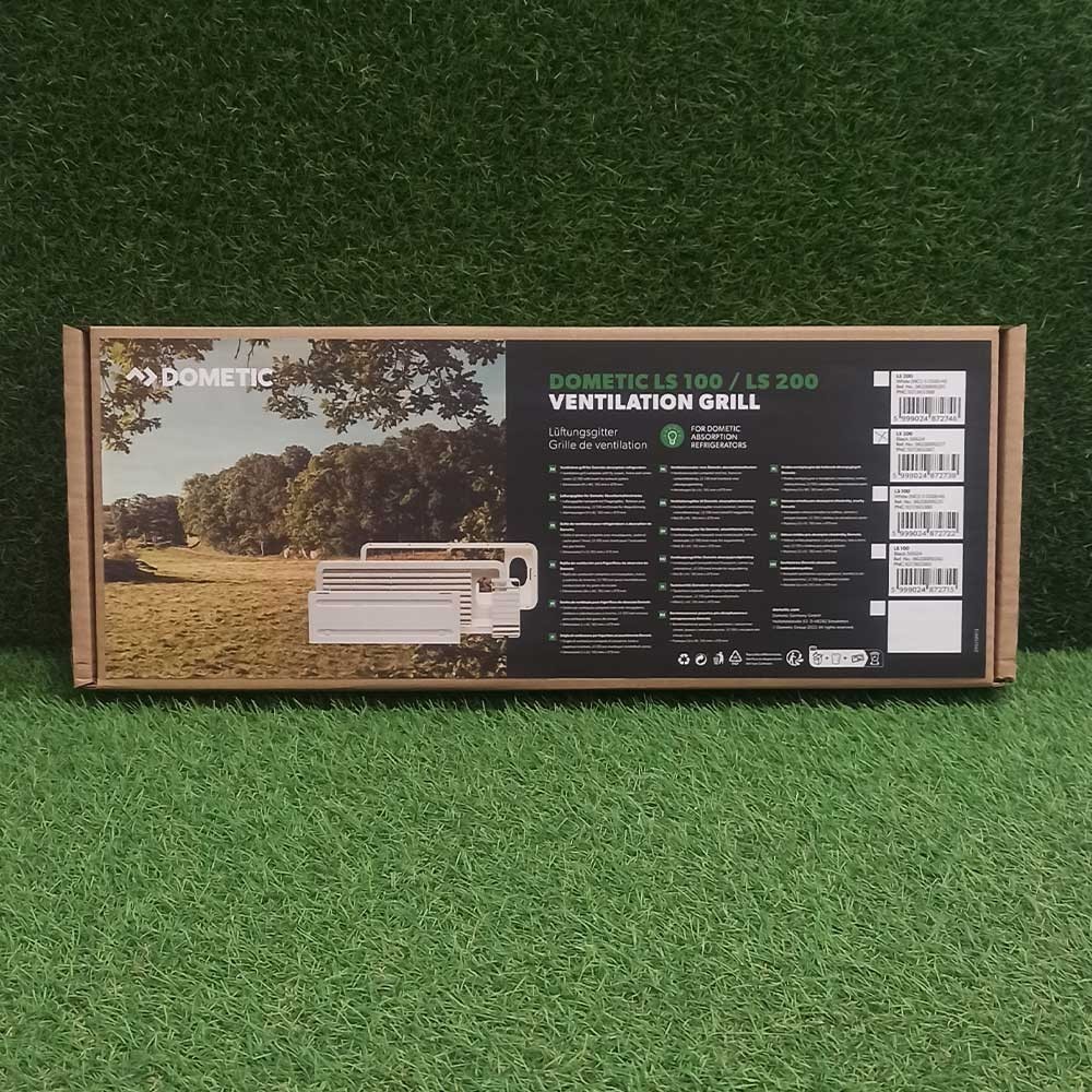 Caja de la rejilla de ventilación LS 200 Negra